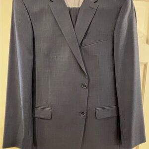 Tommy Hilfiger Dark Navy Single-Breasted Suit Jacket